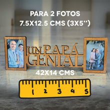 Cargar imagen en el visor de la galería, Portarretrato Papá Genial
