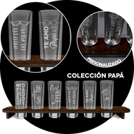 Portashots + 6 Tequileros - Colección Papá